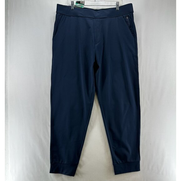 32 Degrees Pants Womens XL Heat Tech Jogger Sweatpants Performance Pull On Blue - Picture 1 of 11